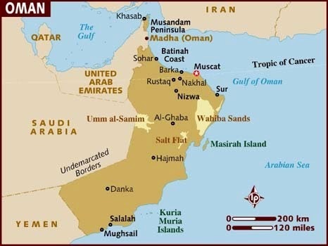 Carte Oman